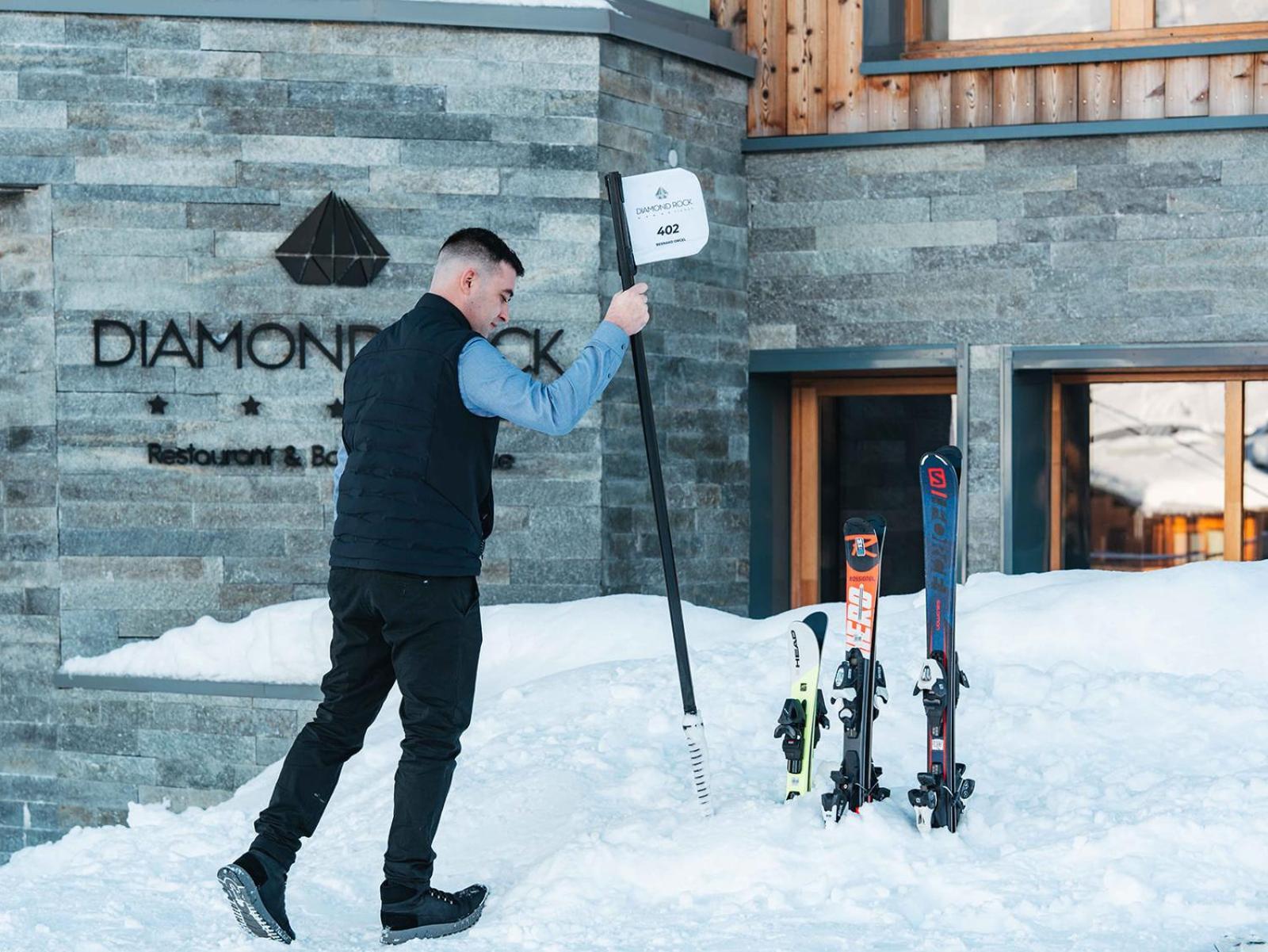 Hôtel Le Diamond Rock Tignes Esterno foto
